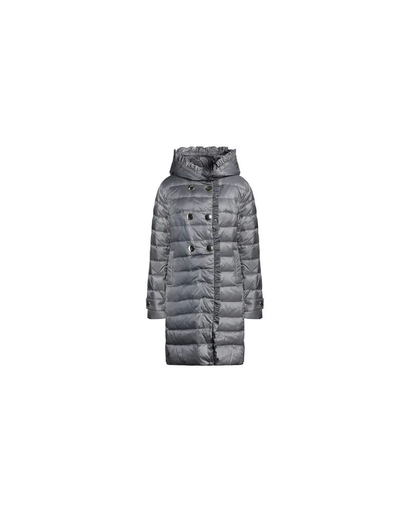 Liu Jo JACKEN & MÄNTEL - Pufferjacken & Daunenjackenauf YOOX.COM Grau