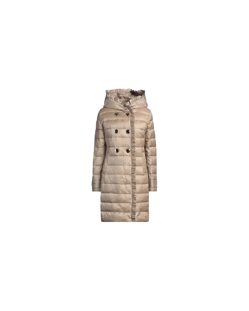 Liu Jo JACKEN & MÄNTEL - Pufferjacken & Daunenjackenauf YOOX.COM Beige