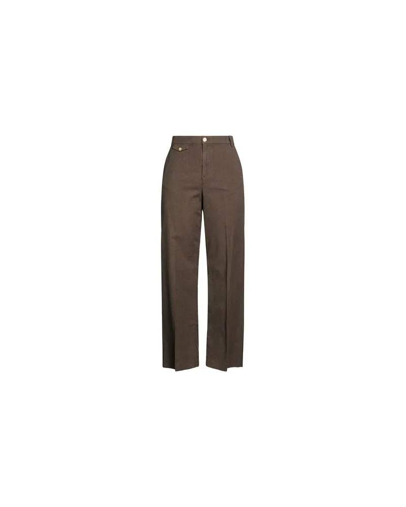 40Weft HOSEN & RÖCKE - Hosenauf YOOX.COM Schokobraun