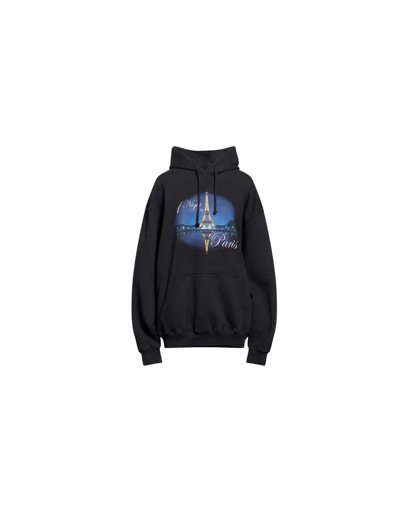 VETEMENTS TOPS - Sweatshirtsauf YOOX.COM Schwarz