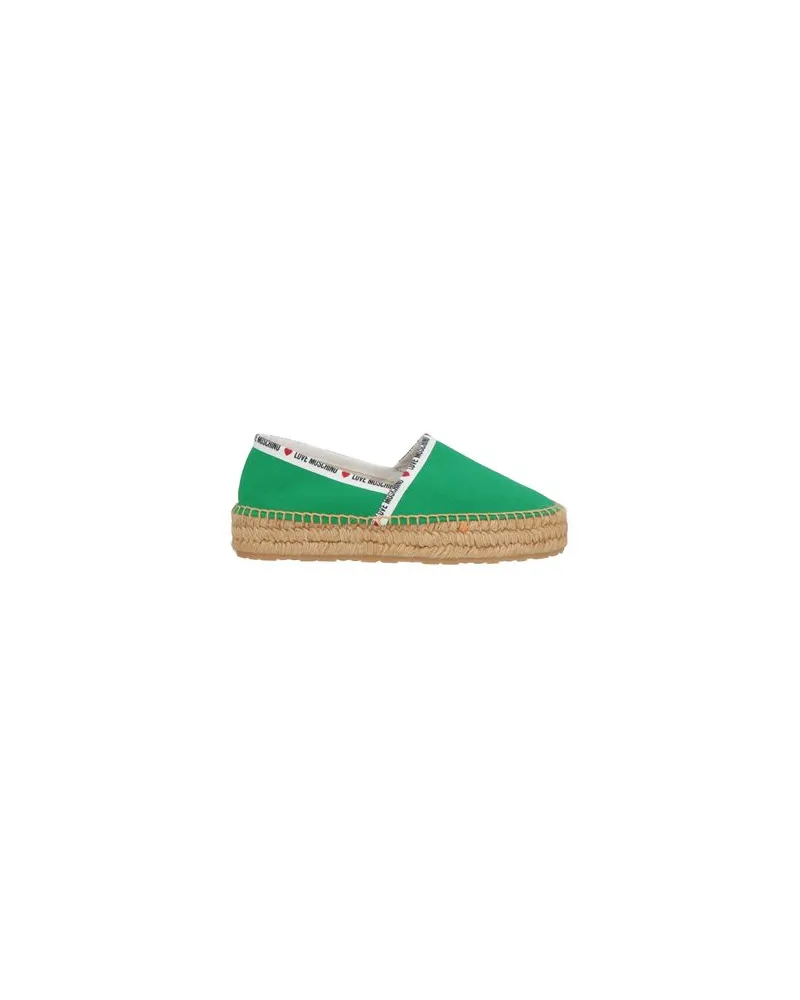 Moschino SCHUHE - Espadrillesauf YOOX.COM Grün