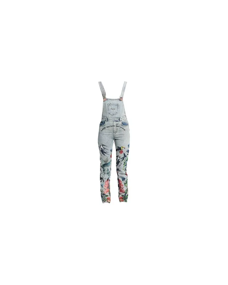 Philipp Plein OVERALLS - Lange Overallsauf YOOX.COM Blau