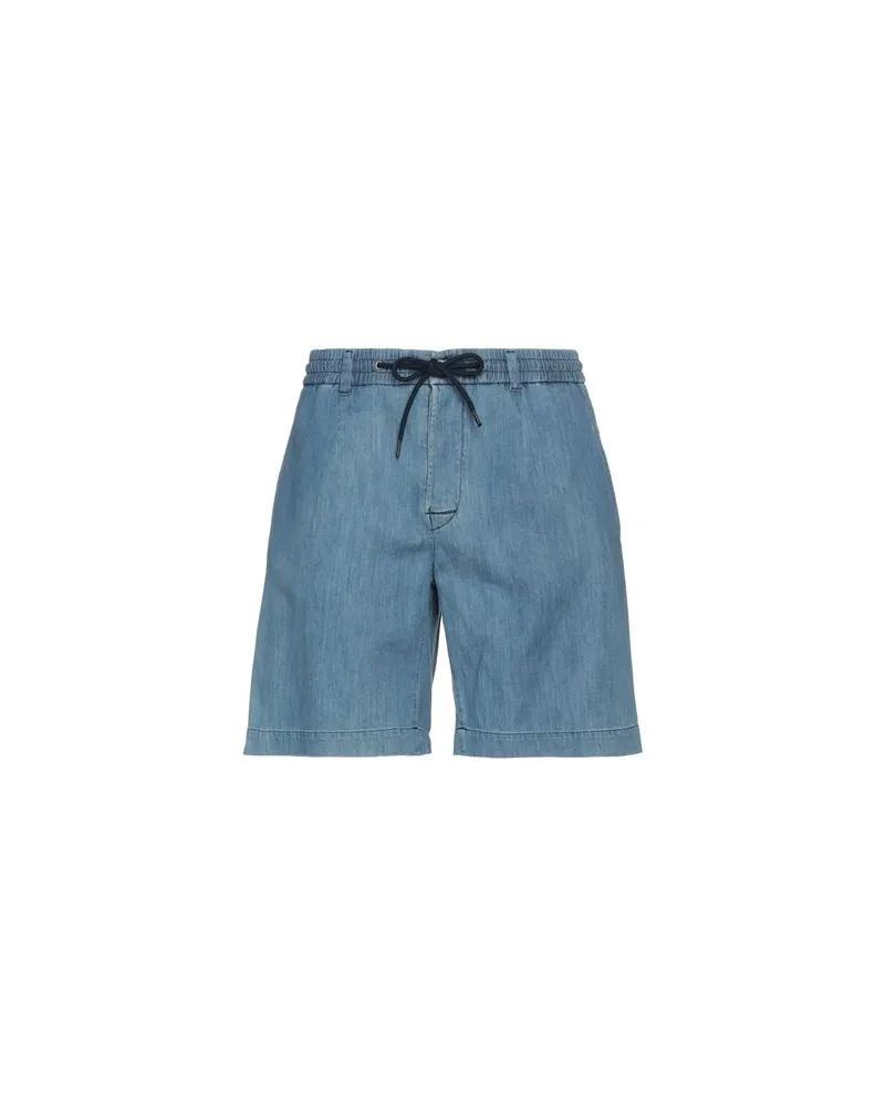 Bikkembergs HOSEN & RÖCKE - Jeansshortsauf YOOX.COM Blau