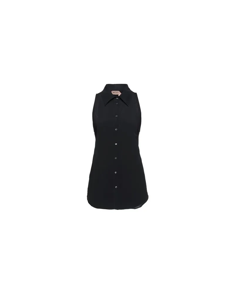 N° 21 TOPS - Hemdenauf YOOX.COM Schwarz