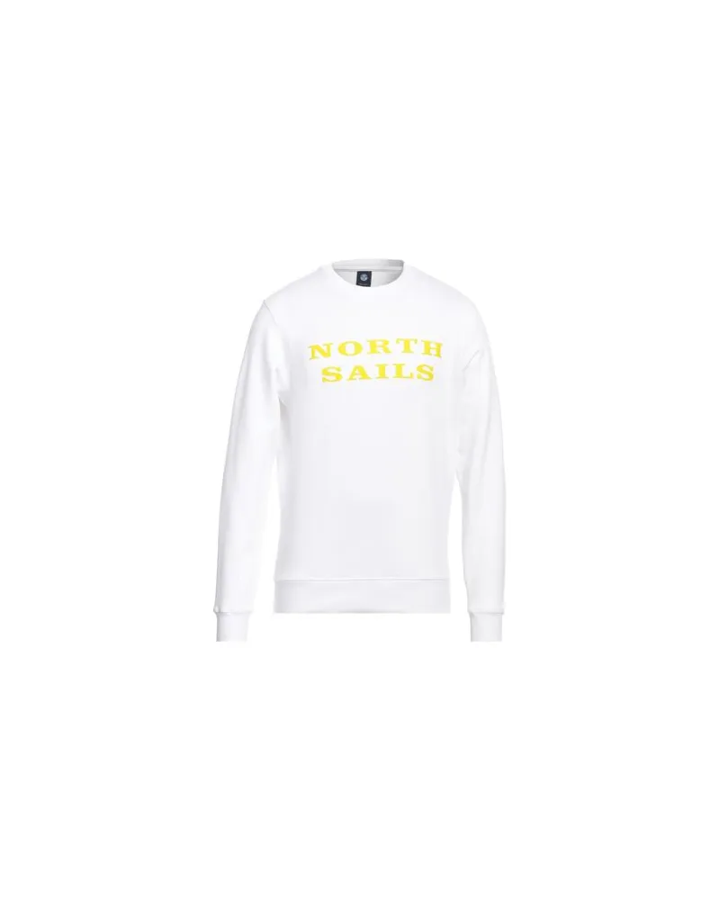 North Sails TOPS - Sweatshirtsauf YOOX.COM Weiß