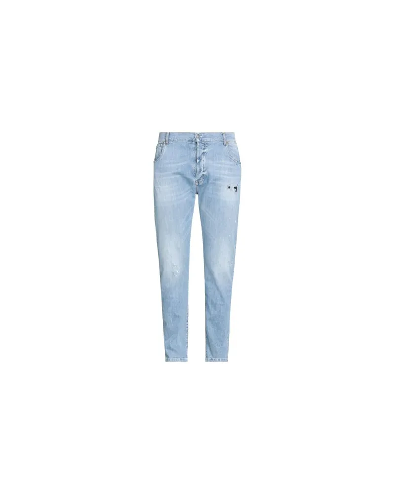 Daniele Alessandrini HOSEN & RÖCKE - Jeanshosenauf YOOX.COM Blau