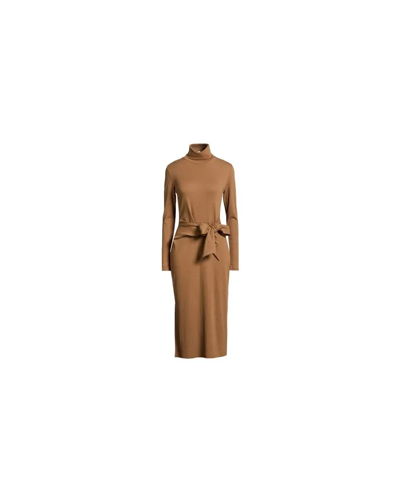 Ralph Lauren KLEIDER - Midi-Kleiderauf YOOX.COM Kamel