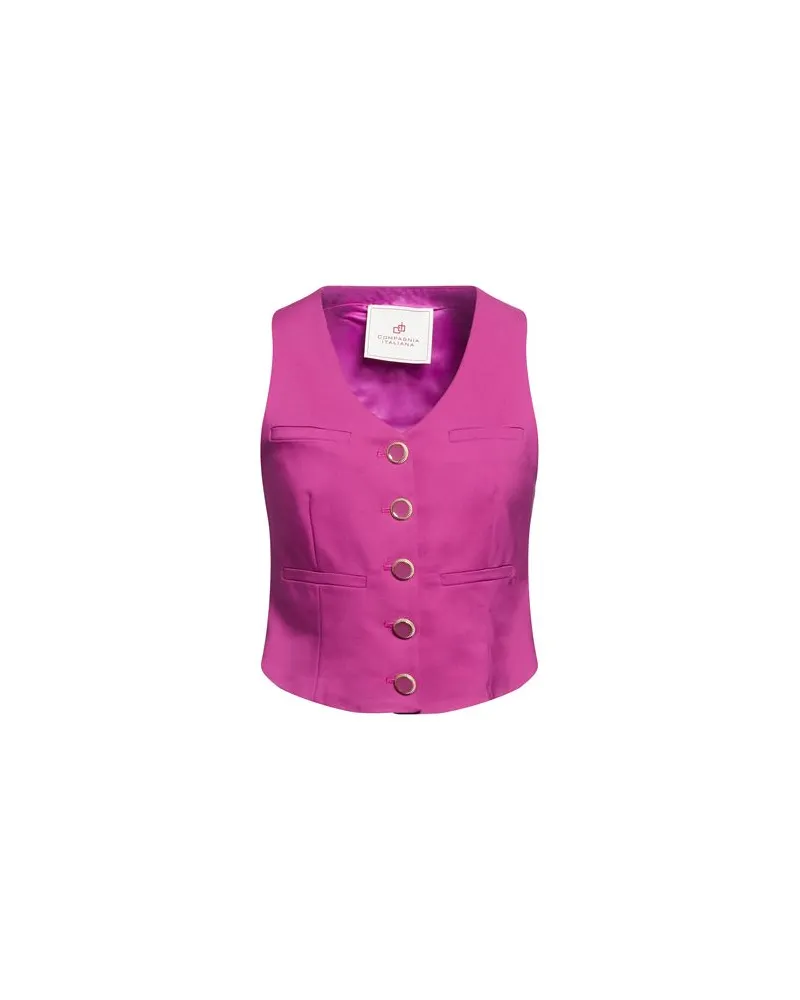 Compagnia Italiana ANZÜGE und CO-ORDS - Couture-Westenauf YOOX.COM Fuchsia