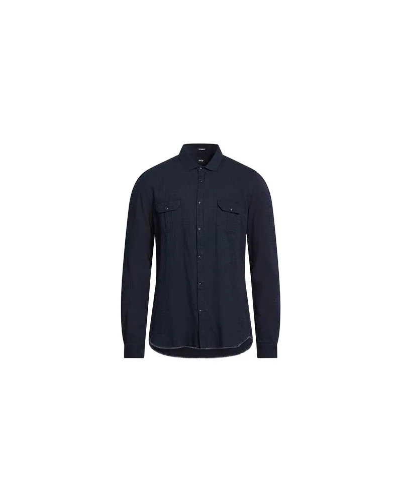 OFFICINA 36 TOPS - Hemdenauf YOOX.COM Marineblau