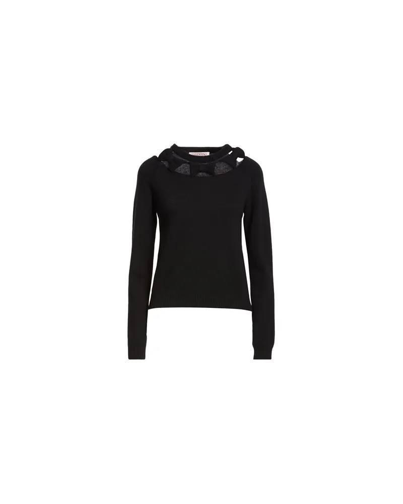 Valentino Garavani STRICKWAREN - Pulloverauf YOOX.COM Schwarz