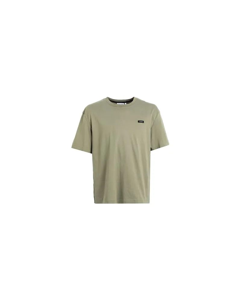 Calvin Klein TOPS - T-shirtsauf YOOX.COM Militärgrün