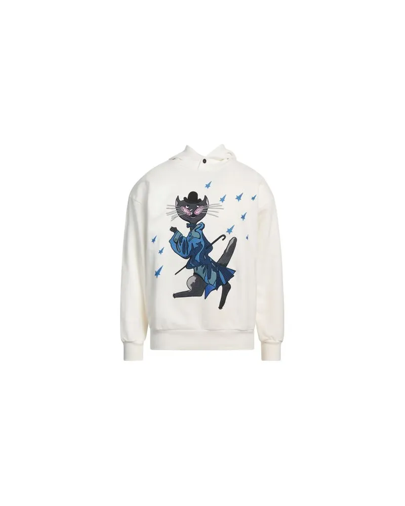 Canali TOPS - Sweatshirtsauf YOOX.COM Cremeweiß