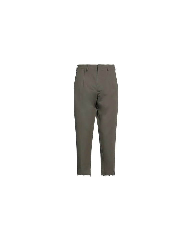 DNL HOSEN & RÖCKE - Hosenauf YOOX.COM Militärgrün