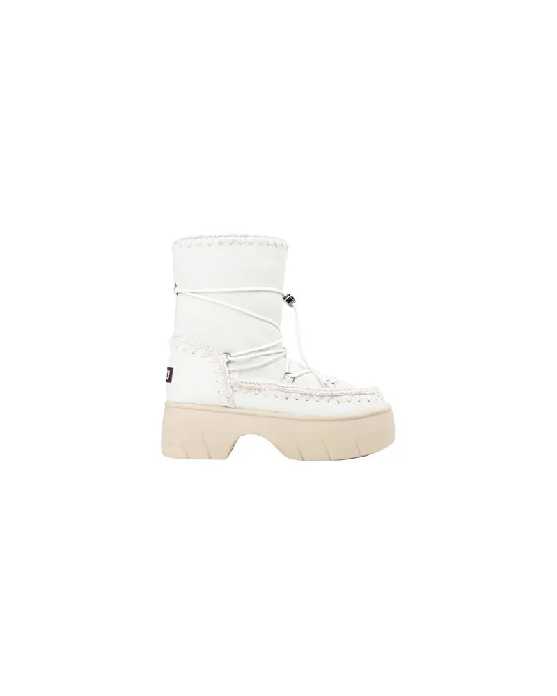 Mou SCHUHE - Stiefelettenauf YOOX.COM Elfenbein