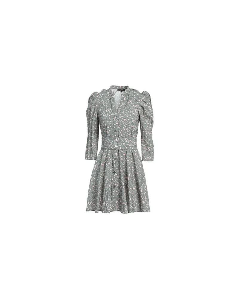 Maje KLEIDER - Mini-Kleiderauf YOOX.COM Militärgrün
