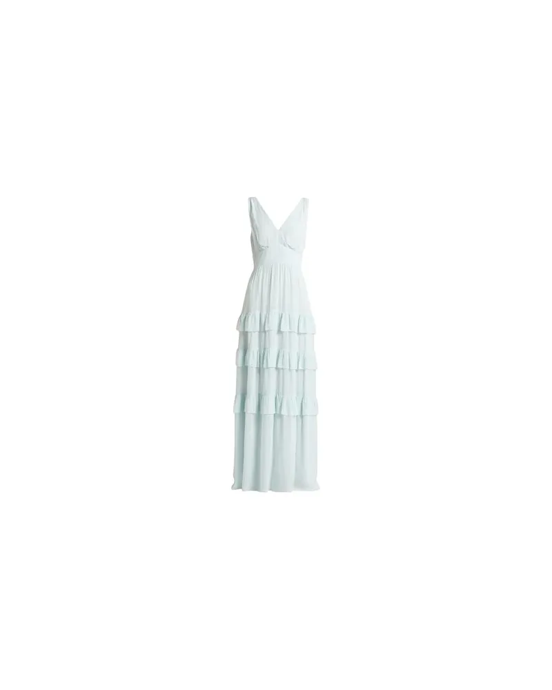 NENETTE KLEIDER - Maxi-Kleiderauf YOOX.COM Himmelblau