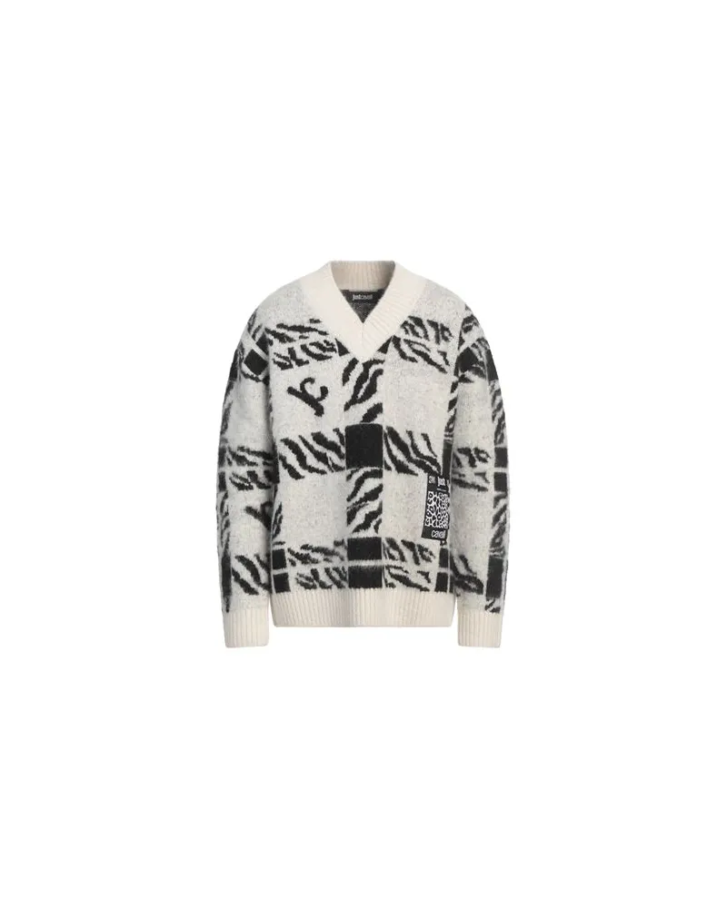 Just Cavalli STRICKWAREN - Pulloverauf YOOX.COM Weiß