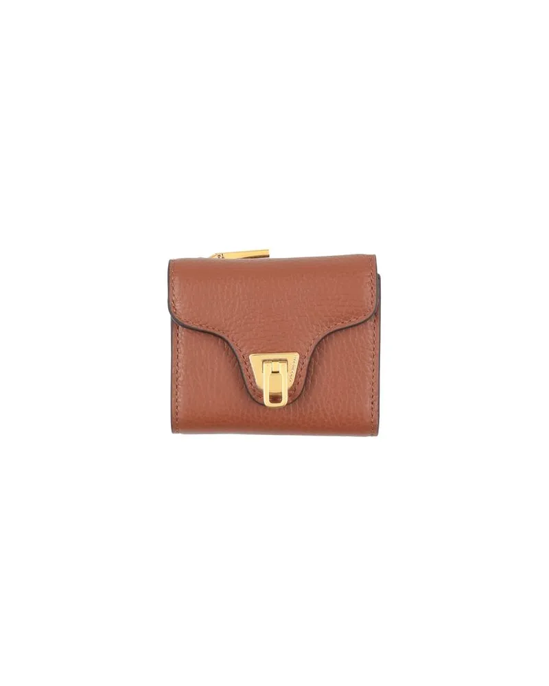 Coccinelle Kleinlederwaren - Brieftaschenauf YOOX.COM Braun