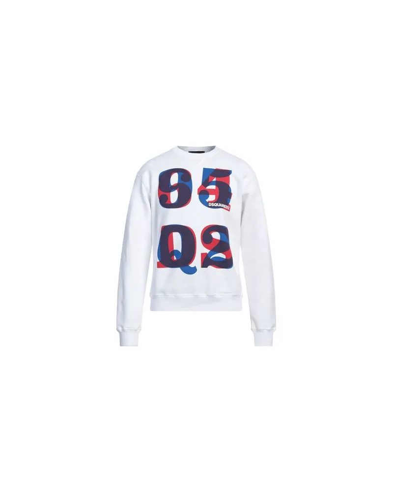 Dsquared2 TOPS - Sweatshirtsauf YOOX.COM Weiß