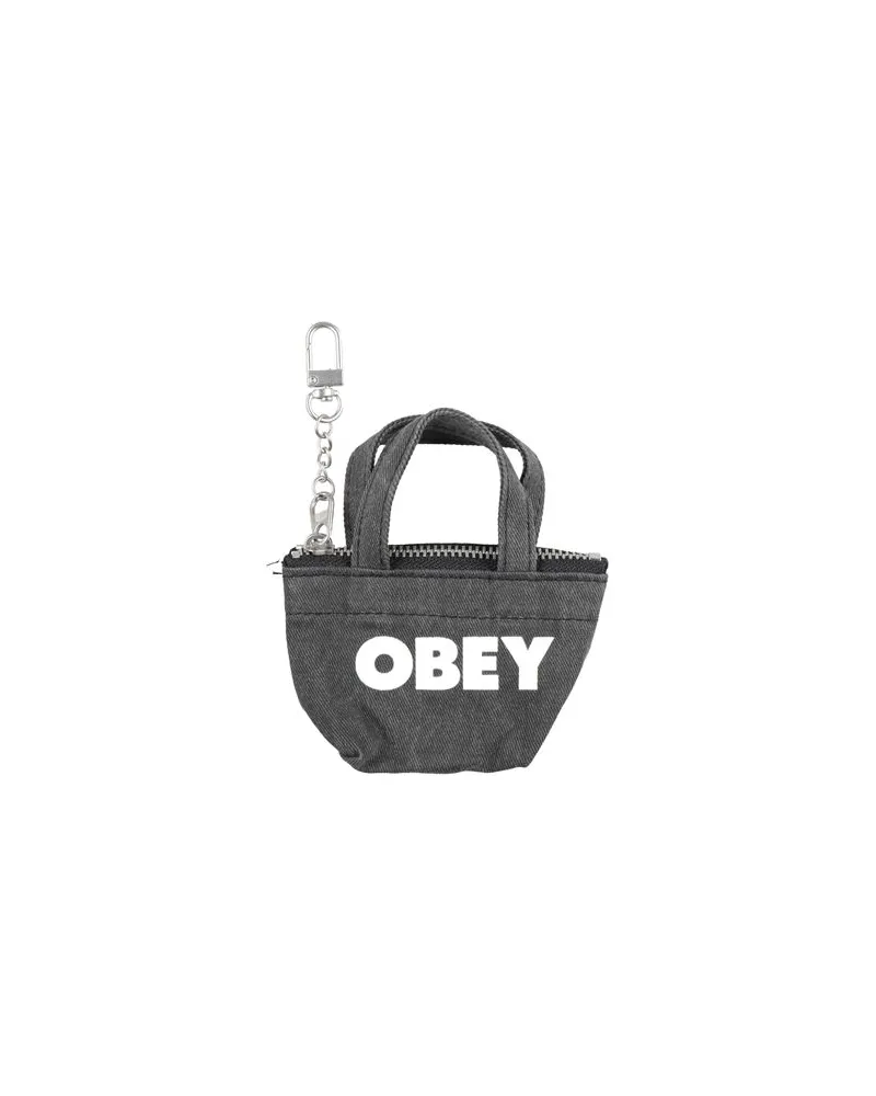 Obey Kleinlederwaren - Schlüsselanhängerauf YOOX.COM Braungrau