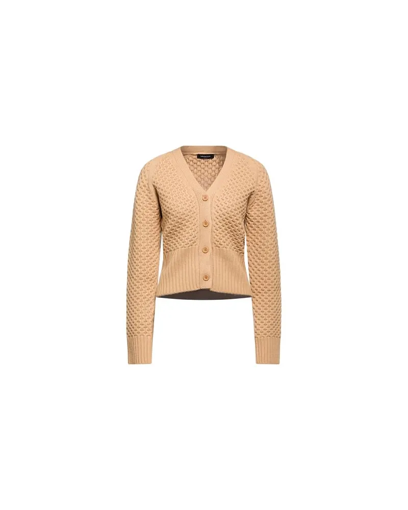 Fabiana Filippi STRICKWAREN - Strickjackenauf YOOX.COM Kamel