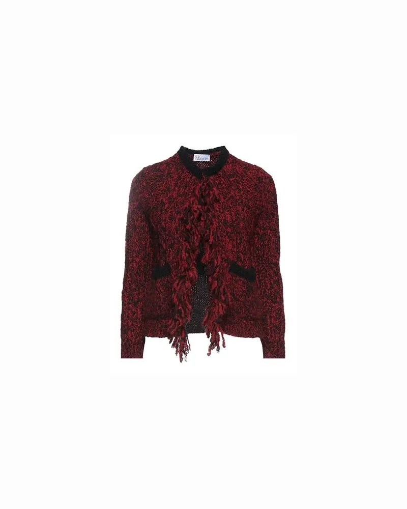 RED Valentino STRICKWAREN - Strickjackenauf YOOX.COM Rot