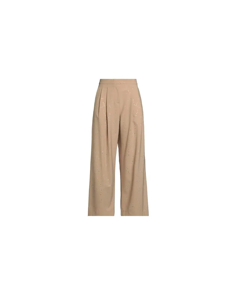 ALYSI CHOCOLAT - HOSEN & RÖCKE - Hosenauf YOOX.COM Sand