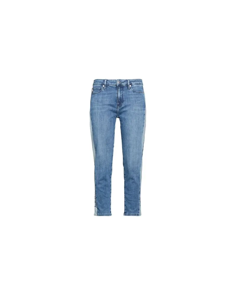 Moschino HOSEN & RÖCKE - Jeanshosenauf YOOX.COM Blau