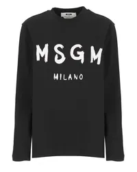 MSGM T-shirts Schwarz