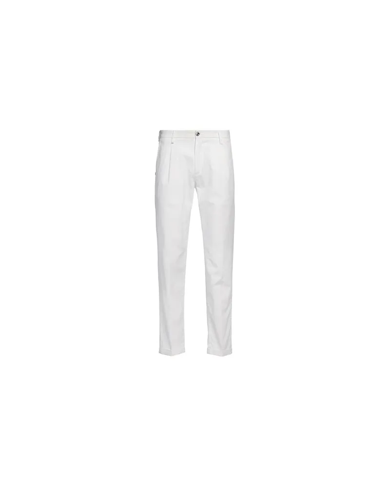 Re-HasH HOSEN & RÖCKE - Hosenauf YOOX.COM Weiß