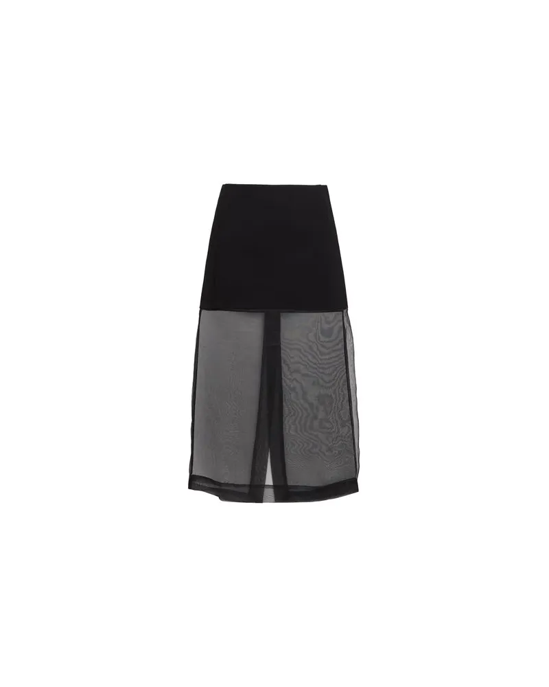 MEIMEIJ HOSEN & RÖCKE - Midi-Röckeauf YOOX.COM Schwarz