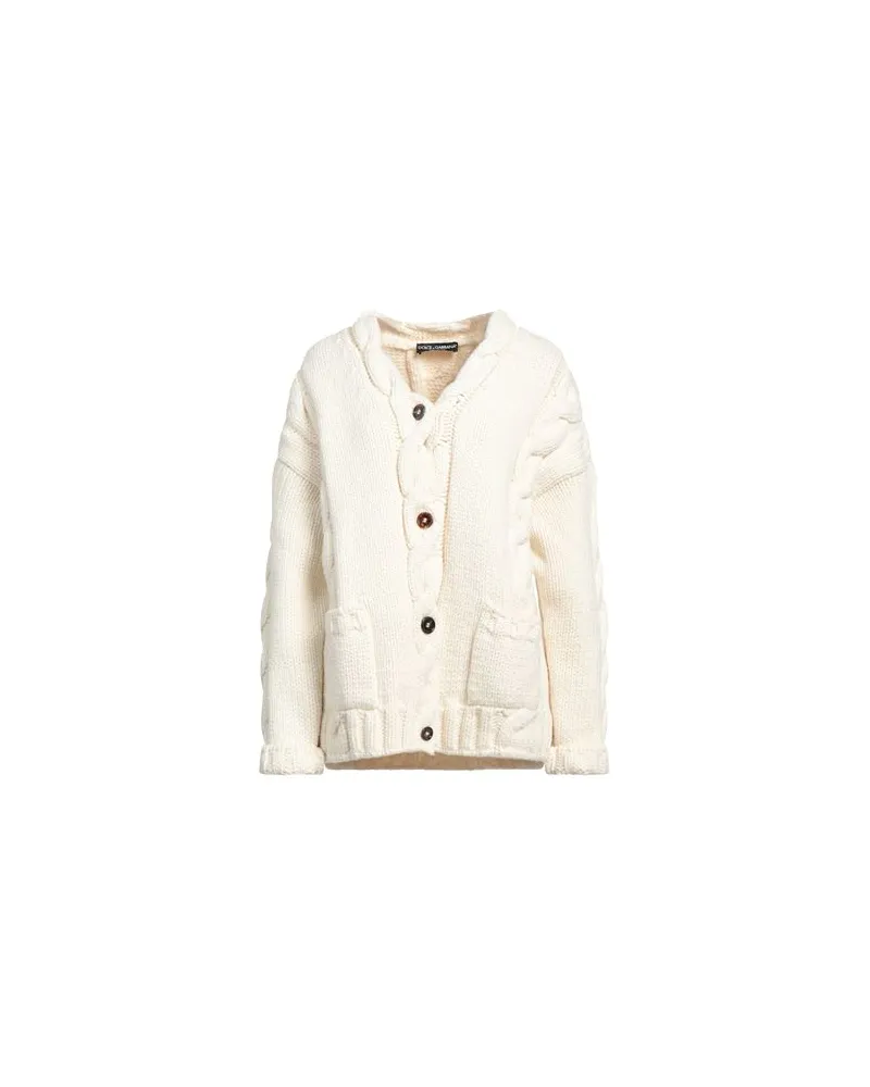 Dolce & Gabbana STRICKWAREN - Strickjackenauf YOOX.COM Elfenbein