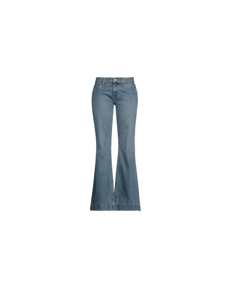 RE/DONE HOSEN & RÖCKE - Jeanshosenauf YOOX.COM Blau
