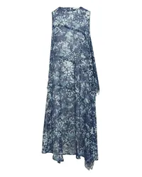 HIGH Midi-Kleid Blau