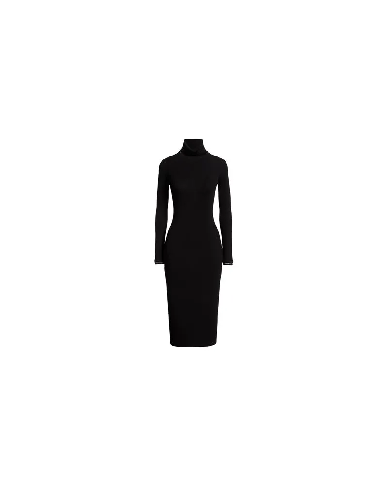 Elisabetta Franchi KLEIDER - Midi-Kleiderauf YOOX.COM Schwarz