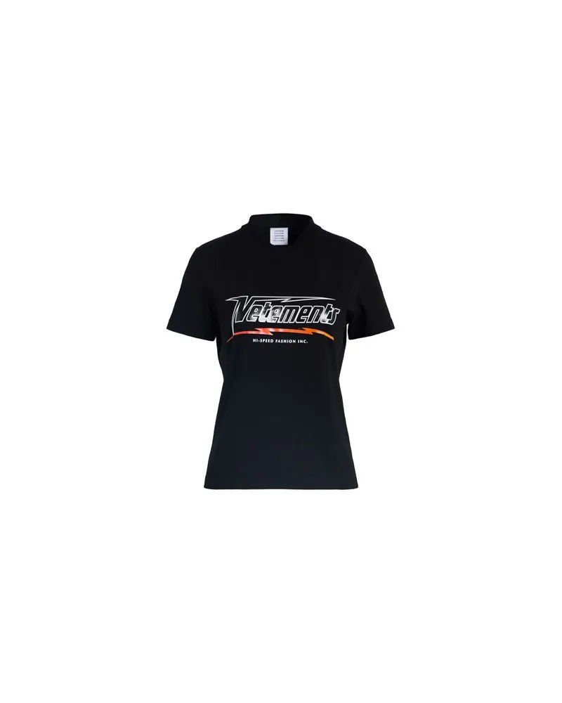 VETEMENTS TOPS - T-shirtsauf YOOX.COM Schwarz