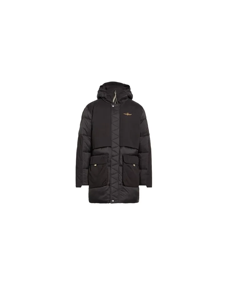 Aeronautica Militare JACKEN & MÄNTEL - Pufferjacken & Daunenjackenauf YOOX.COM Schwarz