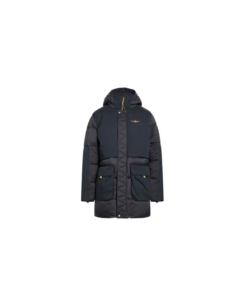 Aeronautica Militare JACKEN & MÄNTEL - Pufferjacken & Daunenjackenauf YOOX.COM Marineblau