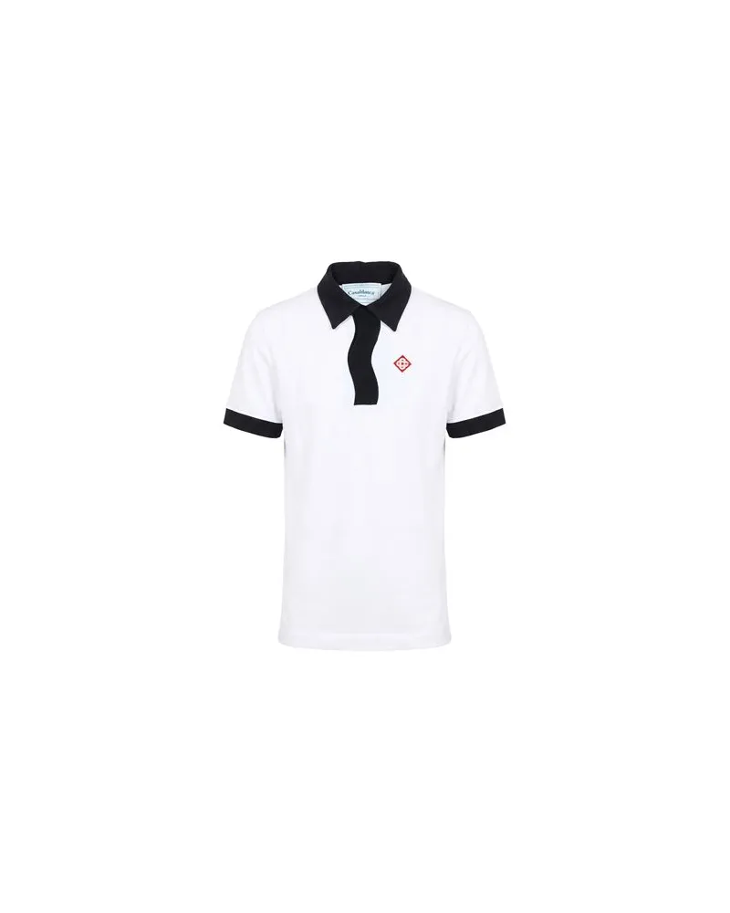 Casablanca Paris TOPS - Poloshirtsauf YOOX.COM Weiß