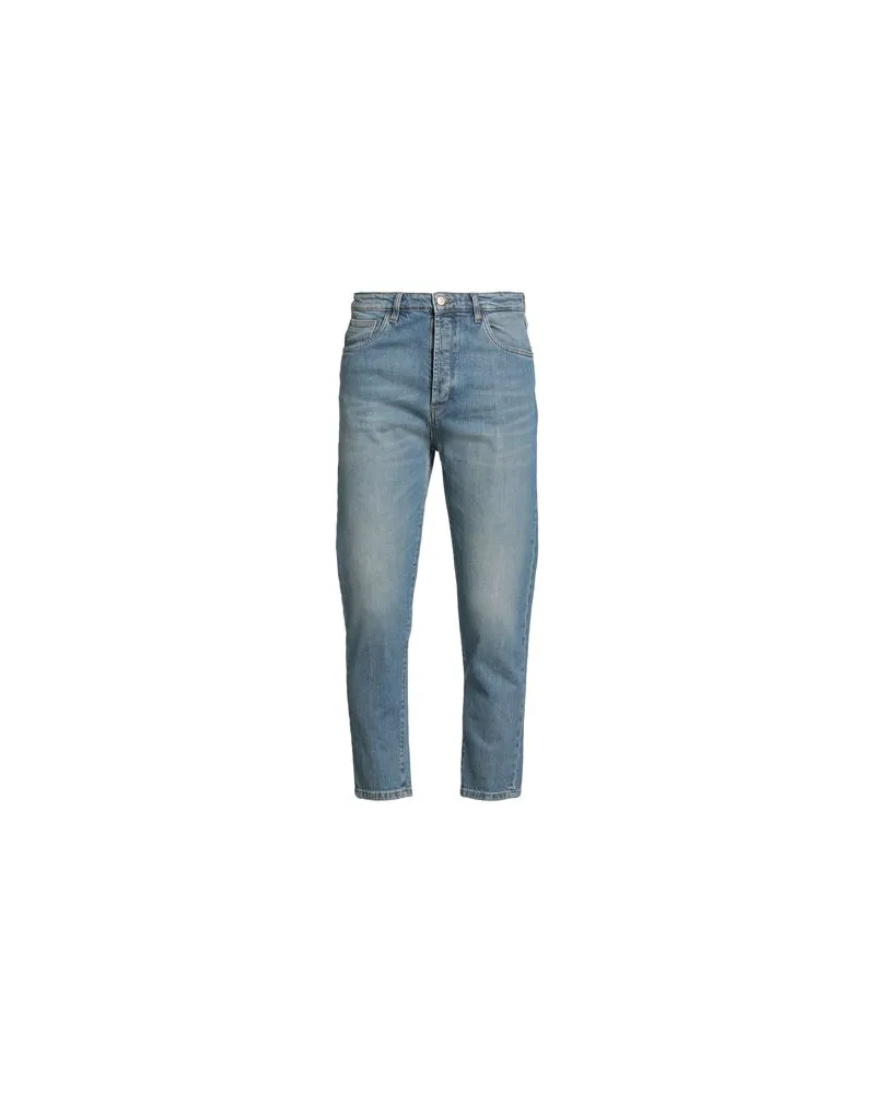 OFFICINA 36 HOSEN & RÖCKE - Jeanshosenauf YOOX.COM Blau