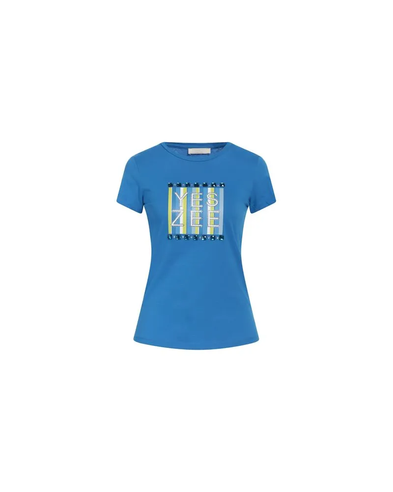 YES ZEE by Essenza URBAN CHIC - TOPS - T-shirtsauf YOOX.COM Azurblau