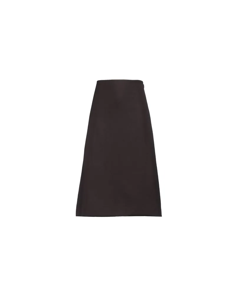 Fendi HOSEN & RÖCKE - Midi-Röckeauf YOOX.COM Dunkelbraun