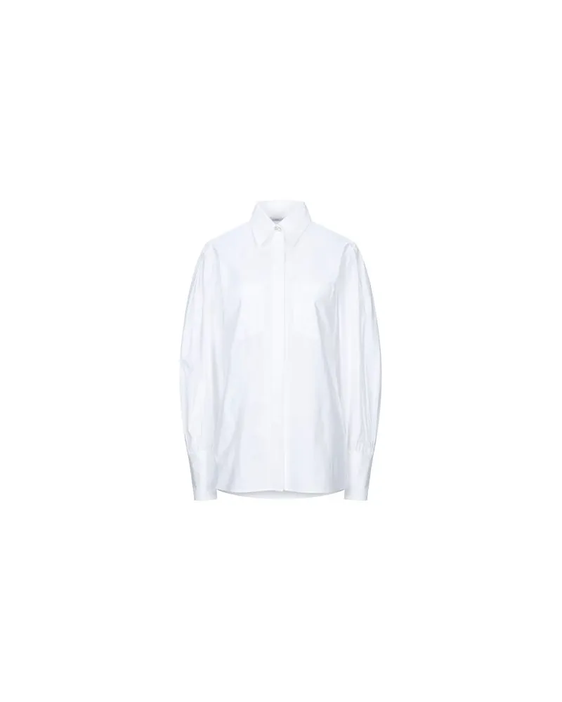 Alberta Ferretti TOPS - Hemdenauf YOOX.COM Weiß