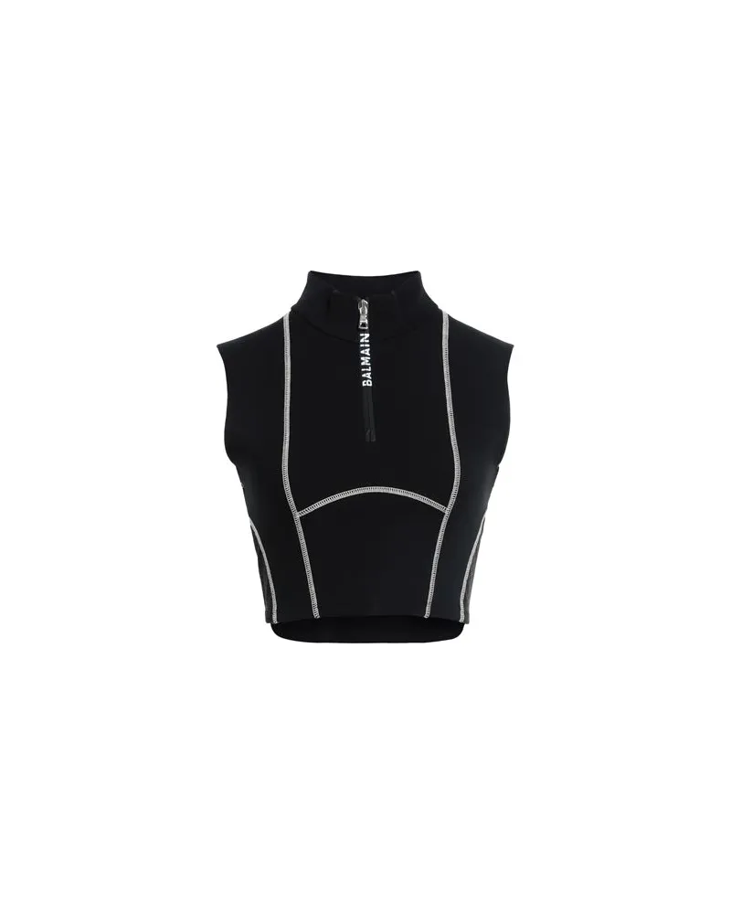 Balmain TOPS - Topsauf YOOX.COM Schwarz