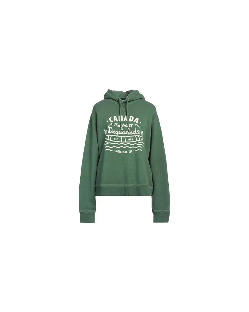 Dsquared2 TOPS - Sweatshirtsauf YOOX.COM Grün