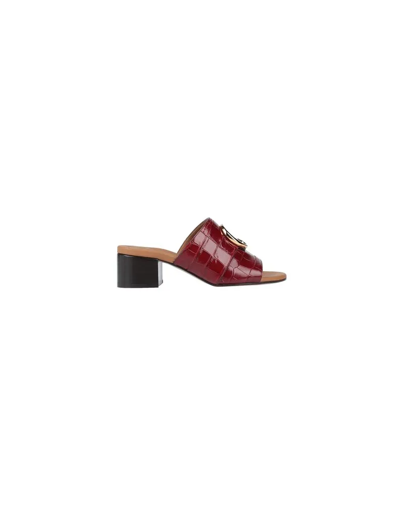 Chloé SCHUHE - Sandalenauf YOOX.COM Bordeaux