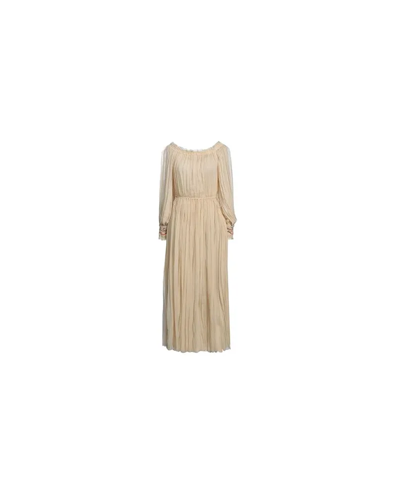 Chloé KLEIDER - Midi-Kleiderauf YOOX.COM Beige