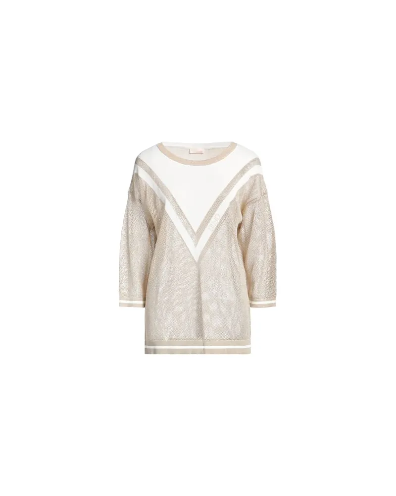 Liu Jo STRICKWAREN - Pulloverauf YOOX.COM Beige