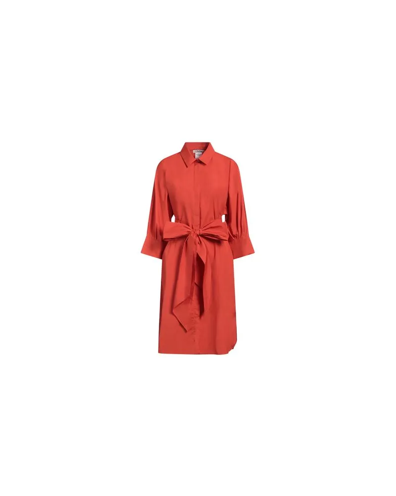 Max Mara KLEIDER - Midi-Kleiderauf YOOX.COM Orange