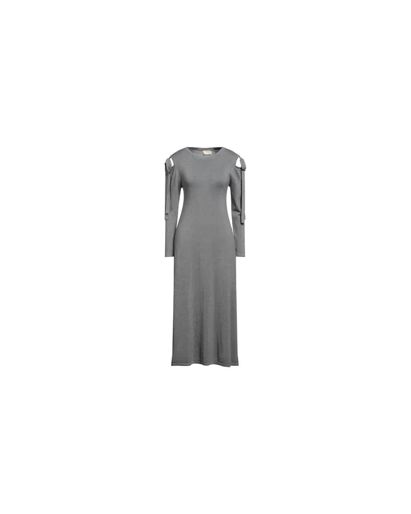 TOY G KLEIDER - Midi-Kleiderauf YOOX.COM Grau